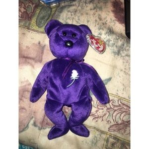 Princess Di 1997 collectible Ty Beanie baby Bear